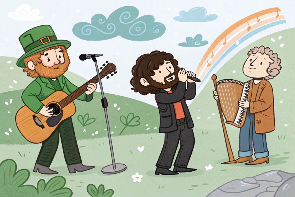 famous Irish bands musicians