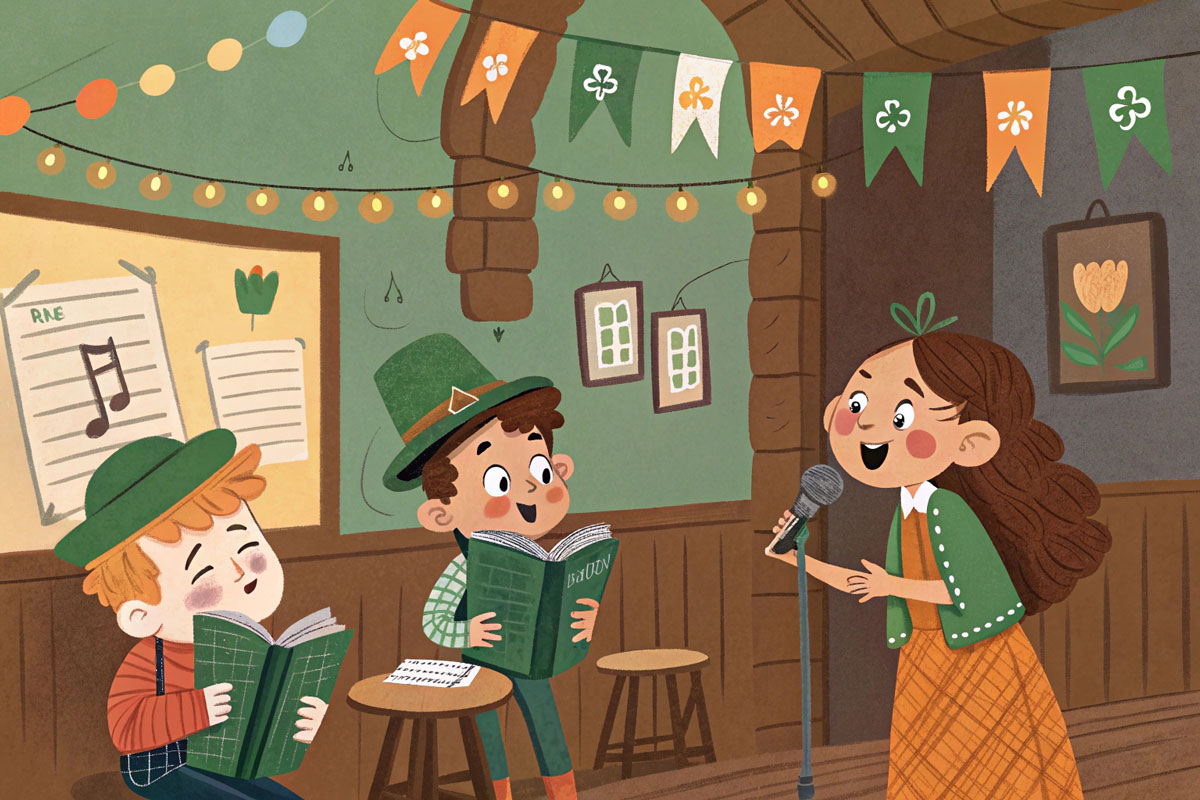 Irish songs guess the lyric or artist